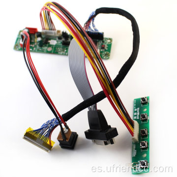 Conjunto de mazo de cables automotrices 30/51 PIN Monitor de cable LVDS